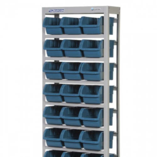 Estante met�lica com 27 gavetas n� 5 azul - EP27/5A