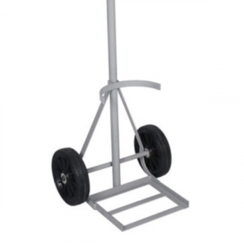 Carro para transporte de oxignio com apoio capacidade para 1 cilindro