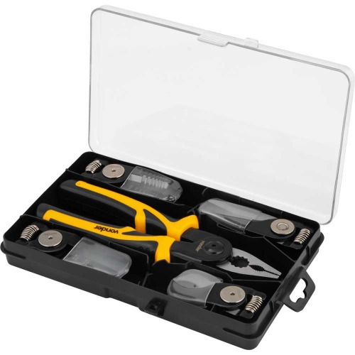 Alicate multifunes com cabeas intercambiveis 5 em 1