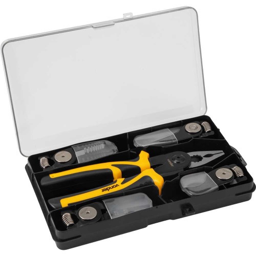 Alicate multifunes com cabeas intercambiveis 5 em 1