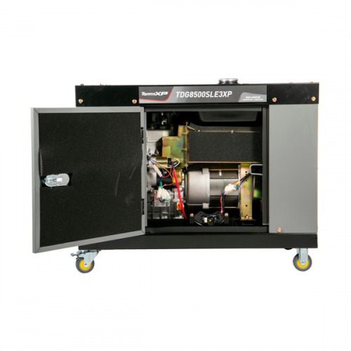 Gerador de energia 7,5 Kva a diesel cabinado  - TDG8500SLE3XP Gerador de energia 7,5 Kva a diesel cabinado  - TDG8500SLE3XP