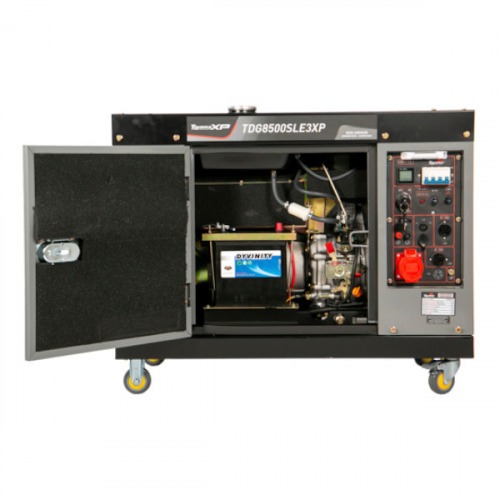 Gerador de energia 7,5 Kva a diesel cabinado  - TDG8500SLE3XP Gerador de energia 7,5 Kva a diesel cabinado  - TDG8500SLE3XP