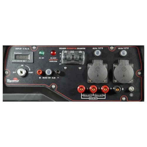 Gerador de energia a gasolina 11,25 kva Partida Elétrica- TG10000CXE3-220