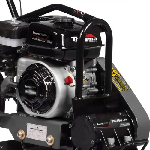 Placa vibratória a gasolina 6,5 hp base 500 x 300 mm - TPC60W-XP 