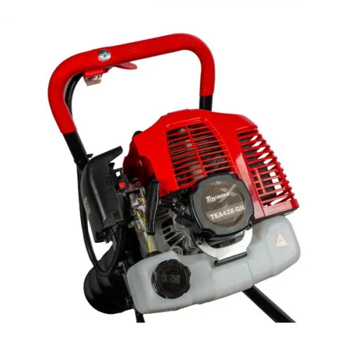 Perfurador de solo a gasolina 42,7 cc com broca 76 x 15 cm