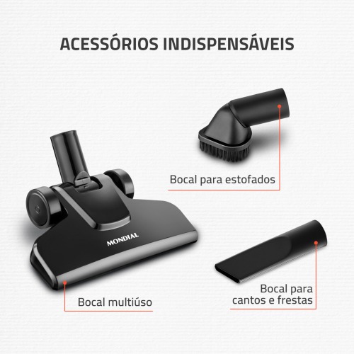 Aspirador de pó  2 em 1 portátil e vertical 1.100 watts  Turbo Cycle - AP-35  220V Aspirador de pó  2 em 1 portátil e vertical 1.100 watts  Turbo Cycle - AP-35  220V