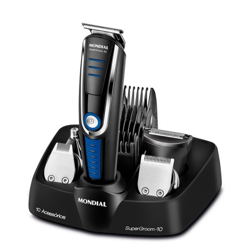 Aparador de pelos 10 em 1 Super Groom - BG-03  110V/220V Aparador de pelos 10 em 1 Super Groom - BG-03  110V/220V