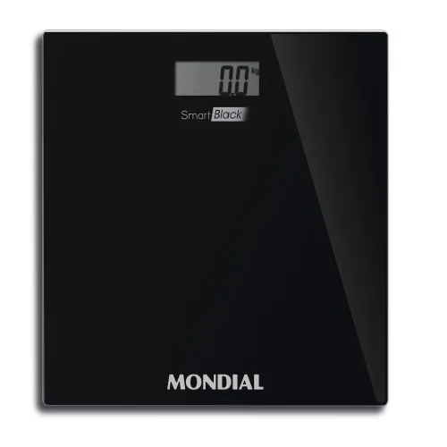 Balança digital para banheiro capacidade 150 kg Smart Black - BL-05