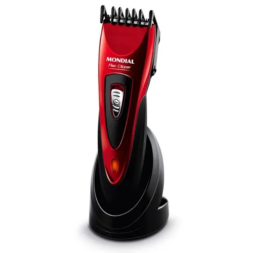 Máquina de cortar cabelo sem fio com 2 pentes Flex Clipper - CR-04  110V/220V