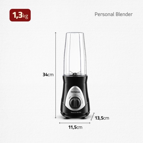 Liquidificador port�til 2 velocidades 300 watts Personal Blender - DG-01  220V