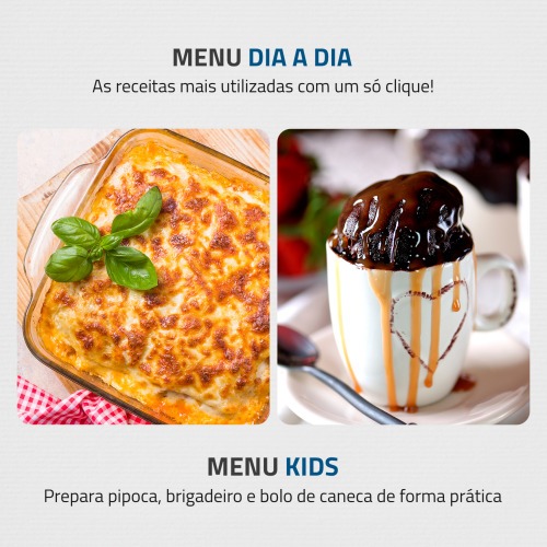 Micro-ondas 34 litros 1400W 10 níveis de potência - MO-02-34-W  110V Micro-ondas 34 litros 1400W 10 níveis de potência - MO-02-34-W  110V