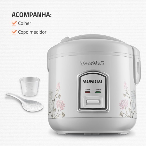 Panela eltrica de arroz 5 xcaras Bianca Rice - NPE-05-5X  110V