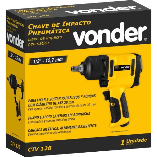 Chave de impacto pneumática encaixe 1/2 Chave de impacto pneumática encaixe 1/2