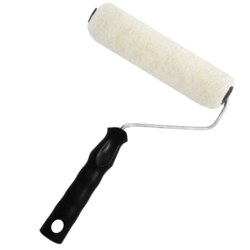 Rolo de l de carneiro para pintura com suporte de 15 cm - 0.1215