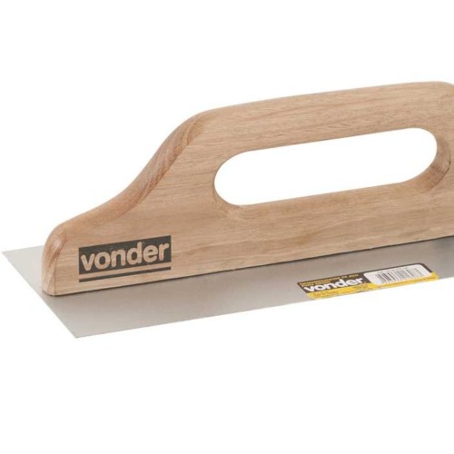 Desempenadeira em aço para gesso 310 x 120 mm Desempenadeira em aço para gesso 310 x 120 mm