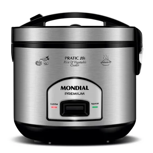 Panela elétrica de arroz 10 xícaras Pratic Rice 10i - PE-42-10X  110V