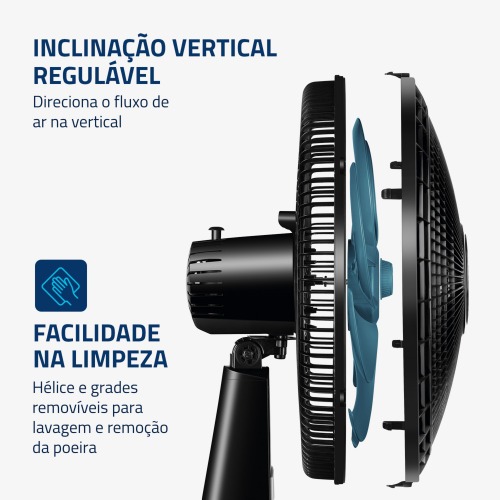 Ventilador de mesa 40 cm 6 ps com 3 velocidades - VSP-40-AP  110V