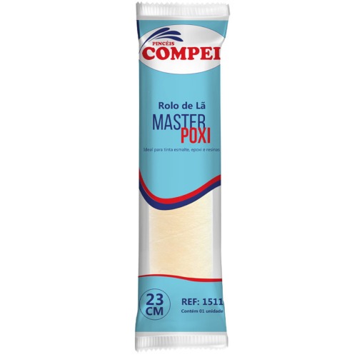 Rolo de lã para pintura 23 cm sem suporte master poxi - 0.1511/23 Rolo de lã para pintura 23 cm sem suporte master poxi - 0.1511/23