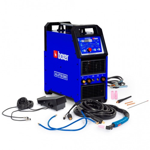 Inversora de solda Tig 280A para alumínio AC/DC Mono/Trifásica 220V - ALUTIG 280 AC/DC Inversora de solda Tig 280A para alumínio AC/DC Mono/Trifásica 220V - ALUTIG 280 AC/DC