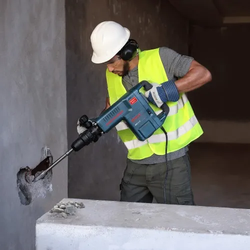 Martelo Rompedor 1.500W 16,8 joules SDS Max com acessórios - GSH11E  220V
