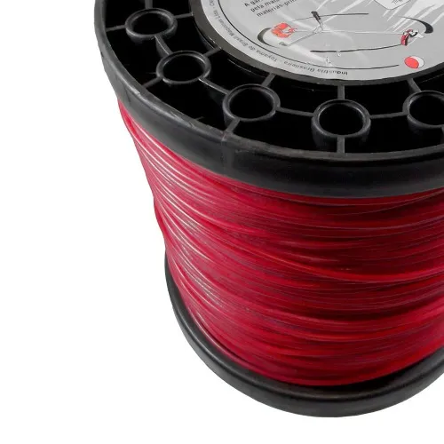 Fio de nylon quadrado para roçadeiras 3 mm x 255 metros - 1301-092