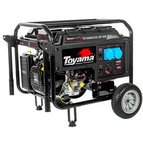 Gerador de energia 9 kva a gasolina bivolt para alimentar