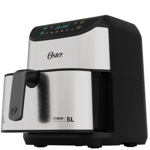 Fritadeira elétrica sem óleo air fryer digital 5L 1700W Painel Touch - OFRT930 110V Fritadeira elétrica sem óleo air fryer digital 5L 1700W Painel Touch - OFRT930 110V