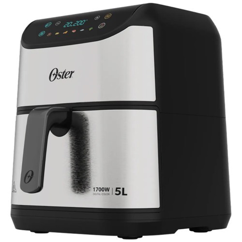 Fritadeira elétrica sem óleo air fryer digital 5L 1700W Painel Touch - OFRT930 110V Fritadeira elétrica sem óleo air fryer digital 5L 1700W Painel Touch - OFRT930 110V