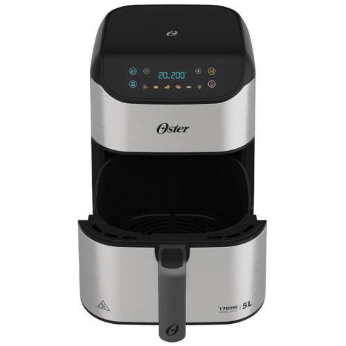 Fritadeira elétrica sem óleo air fryer digital 5L 1700W Painel Touch - OFRT930 110V Fritadeira elétrica sem óleo air fryer digital 5L 1700W Painel Touch - OFRT930 110V