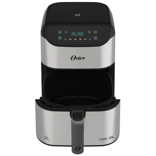 Fritadeira elétrica sem óleo air fryer digital 5L 1700W  Painel Touch - OFRT930  110V