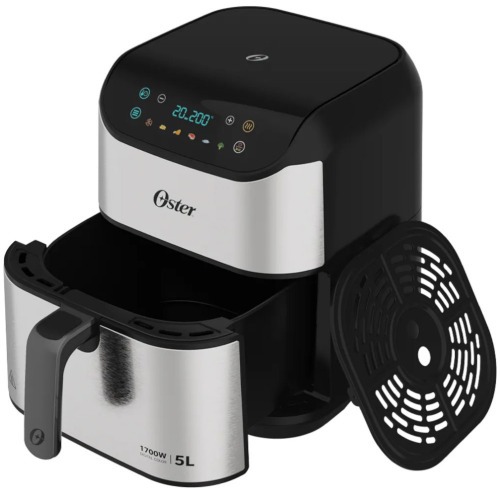 Fritadeira elétrica sem óleo air fryer digital 5L 1700W Painel Touch - OFRT930 110V Fritadeira elétrica sem óleo air fryer digital 5L 1700W Painel Touch - OFRT930 110V