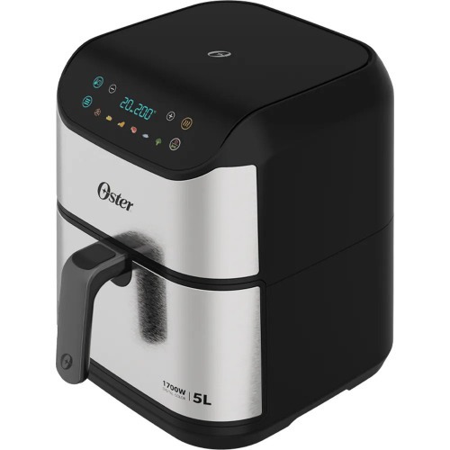 Fritadeira elétrica sem óleo air fryer digital 5L 1700W Painel Touch - OFRT930 110V Fritadeira elétrica sem óleo air fryer digital 5L 1700W Painel Touch - OFRT930 110V