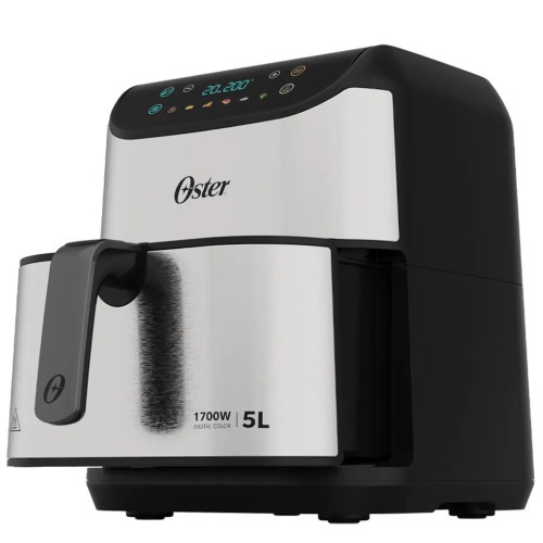 Fritadeira elétrica sem óleo air fryer digital 5L 1700W Painel Touch - OFRT930 110V Fritadeira elétrica sem óleo air fryer digital 5L 1700W Painel Touch - OFRT930 110V