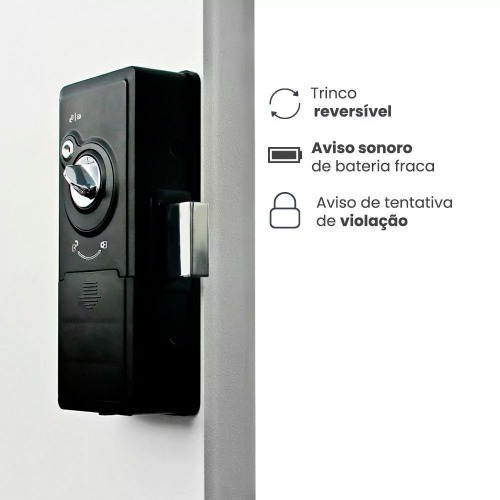 Fechadura digital de sobrepor com senha Smart lock - SL140 Fechadura digital de sobrepor com senha Smart lock - SL140