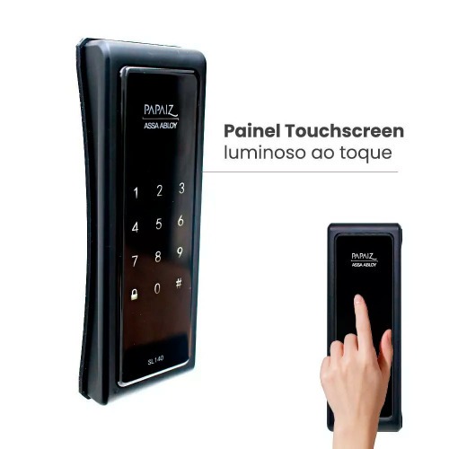 Fechadura digital de sobrepor com senha Smart lock - SL140 Fechadura digital de sobrepor com senha Smart lock - SL140