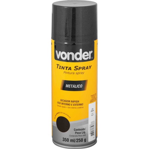 Tinta spray metlico 350 ml