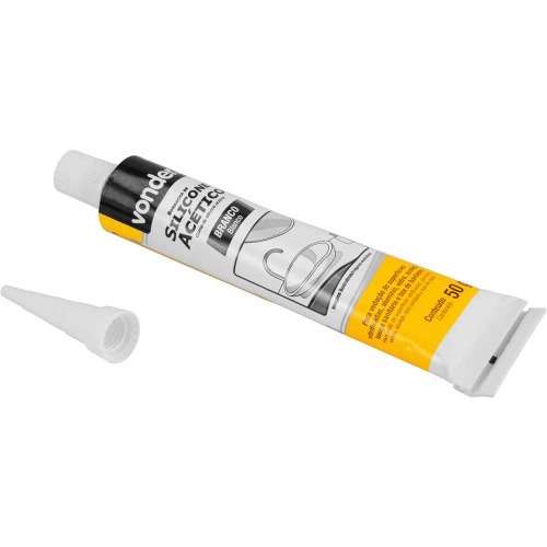 Silicone ac�tico para veda��o 50 gramas