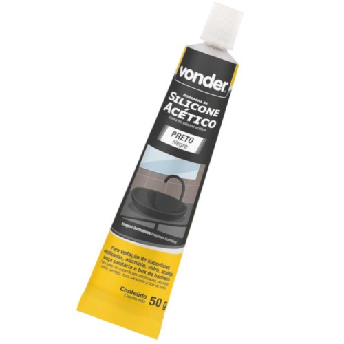 Silicone actico para vedao 50 gramas