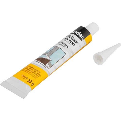 Silicone ac�tico para veda��o 50 gramas blister