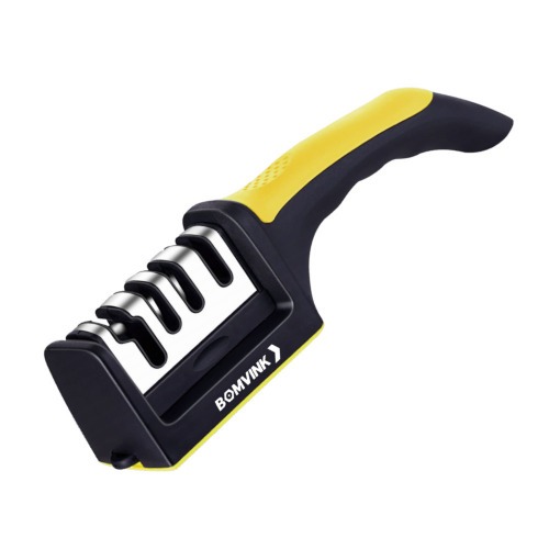 Afiador de facas e tesouras 4 em 1 - BOM-2502 Afiador de facas e tesouras 4 em 1 - BOM-2502