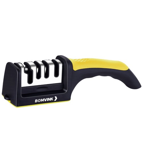 Afiador de facas e tesouras 4 em 1 - BOM-2502 Afiador de facas e tesouras 4 em 1 - BOM-2502