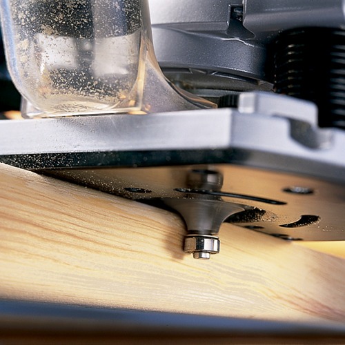 Fresa para madeira com rolamento 12,7 haste de 6 mm - Standard