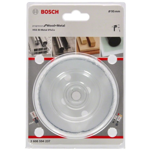 Serra copo bimetal 95 mm para madeira e metal