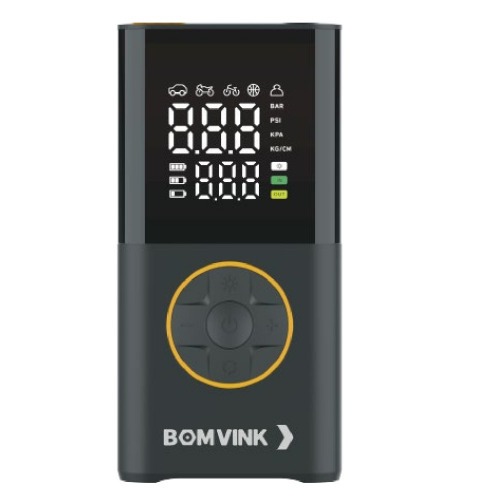 Mini Compressor de Ar porttil digital recarregvel 150 psi - BOM-8907 