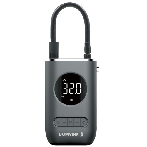 Mini Compressor de Ar portátil digital recarregável 150 PSI - BOM-8905 Mini Compressor de Ar portátil digital recarregável 150 PSI - BOM-8905