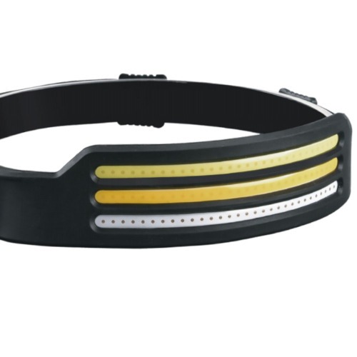 Lanterna de cabeça recarregável 3 LEDs COB 500 lúmens - BOM-4008 Lanterna de cabeça recarregável 3 LEDs COB 500 lúmens - BOM-4008