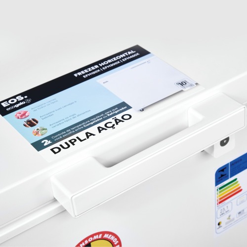 Freezer e Conservador Horizontal 110 litros EcoGelo - EFH120X  110V