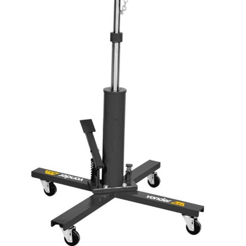 Macaco telescpico para retirar caixa de cmbio