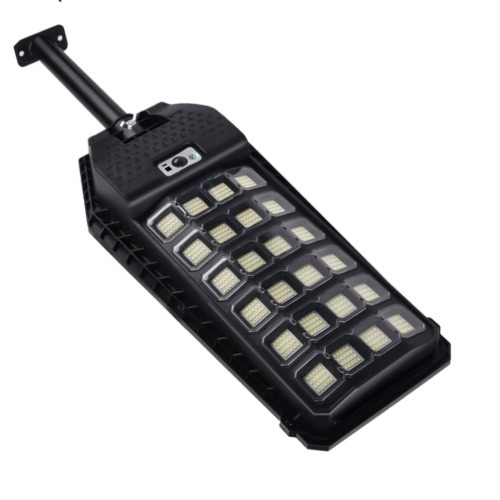 Luminria solar led com sensor de movimento 6600mAh  - BOM-4214