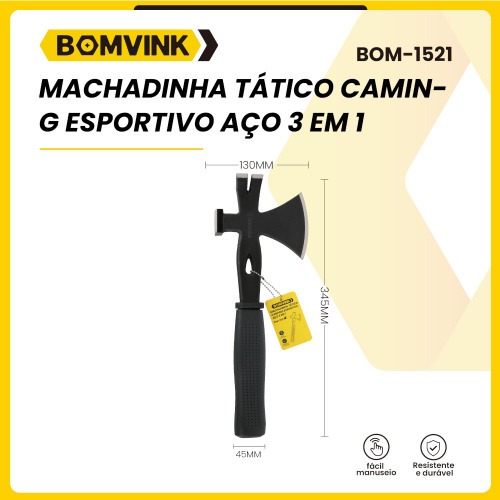 Machadinha ttico camping esportivo 3 em 1 - BOM-1521